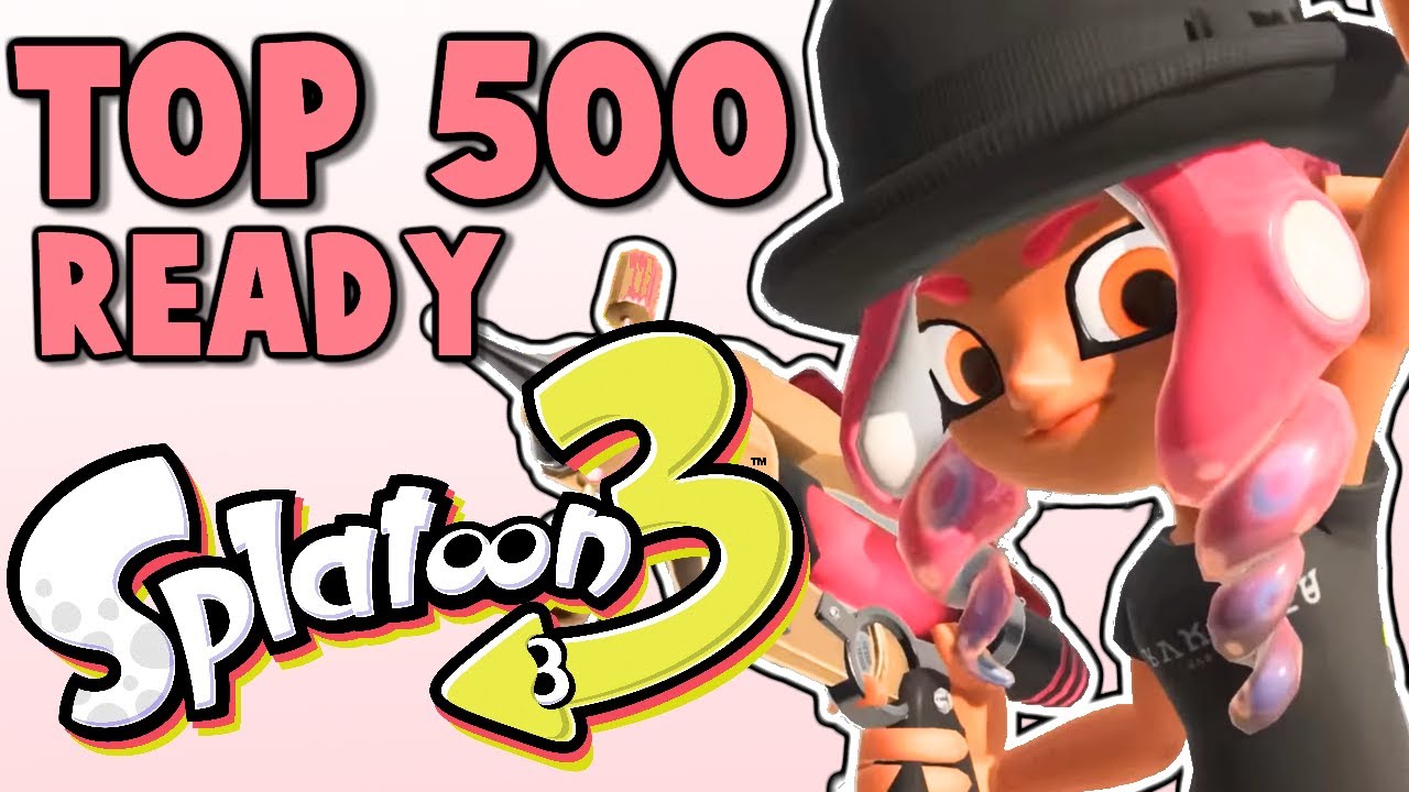 I'm ready for Splatoon 3 😈 (X Rank Top 500)