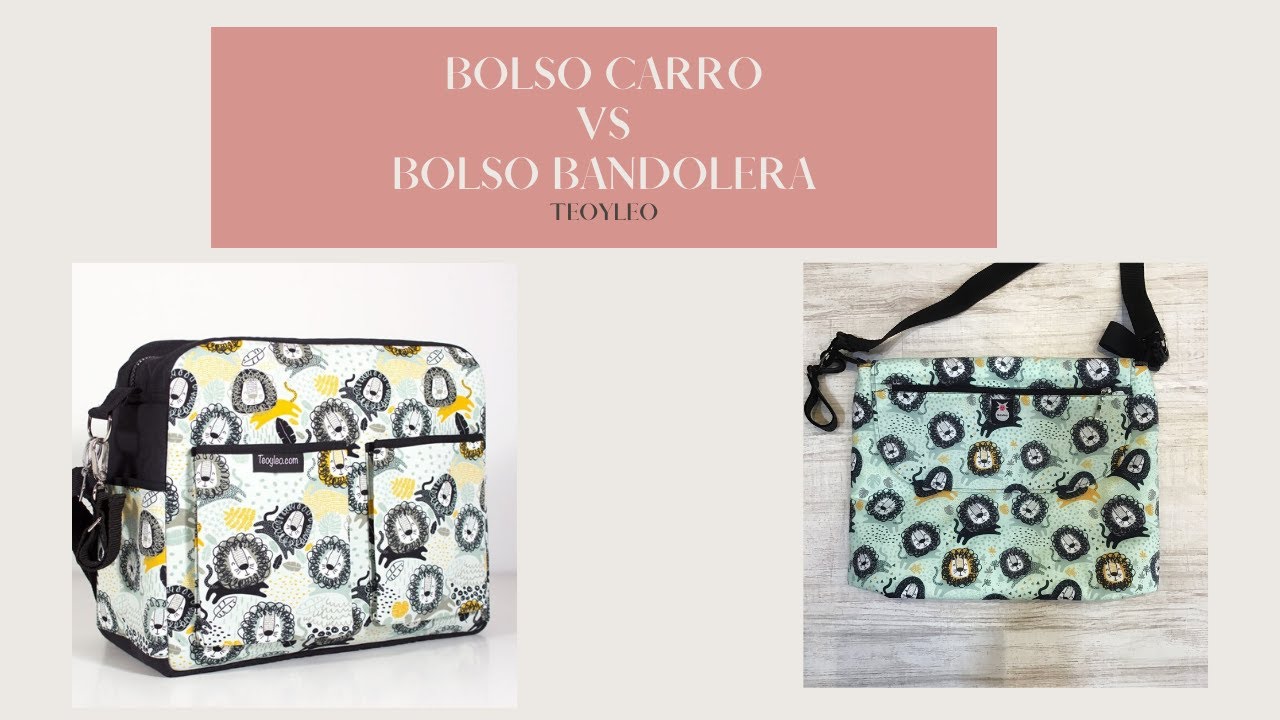 Comparativa entre el bolso de carro y bolso bandolera de Teoyleo