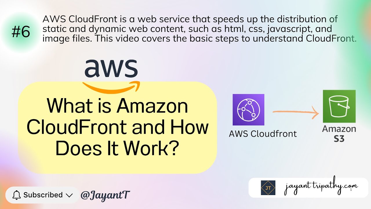 What is Cloud Front and how does it work? | AWS | Jayant Tripathy #aws #cloudfront