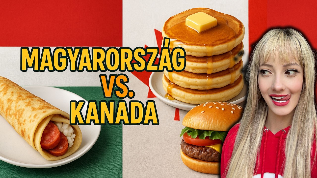 KANADA VS. MAGYARORSZÁG!🇭🇺❤️ A NAGY TESZT!🤪