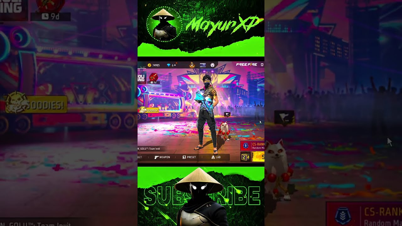 🔴IMPOSSIBLE 1v4 CLUTCH + GIVEAWAY AT 5K SUBS! 💎🔥 #shorts #freefire #live