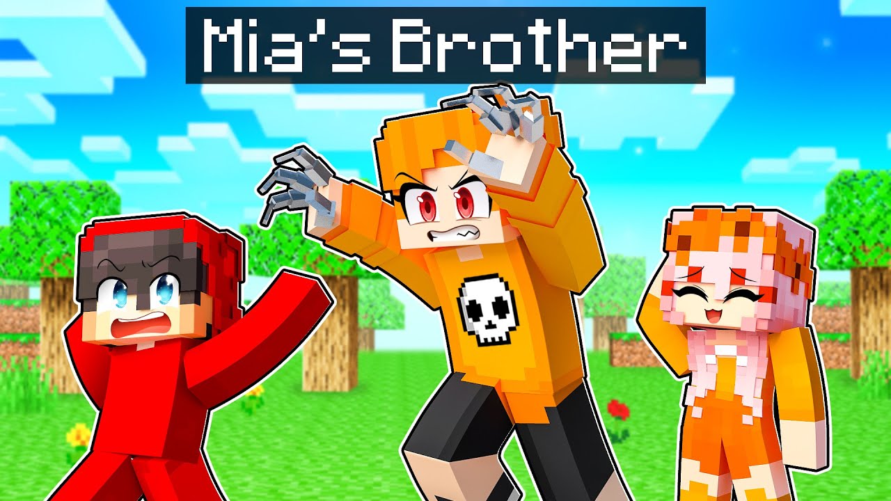 Я встретил БРАТА Мии в Minecraft!