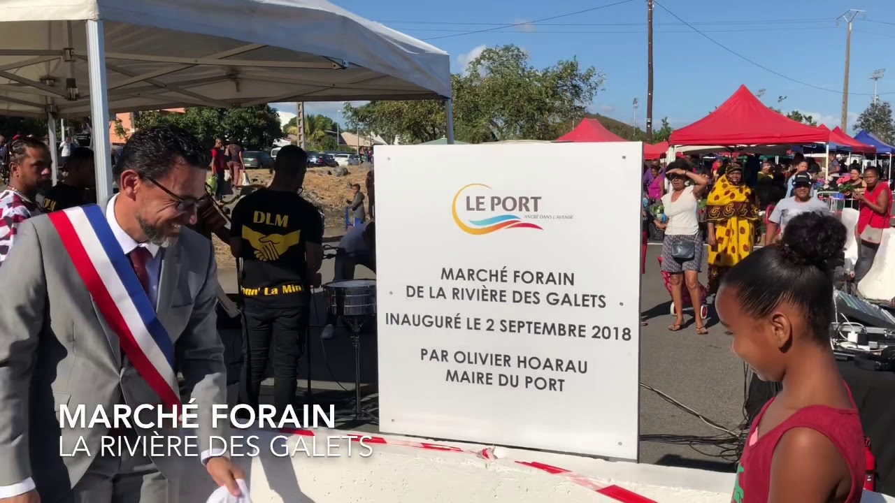 La Rivière des Galets a son marché forain