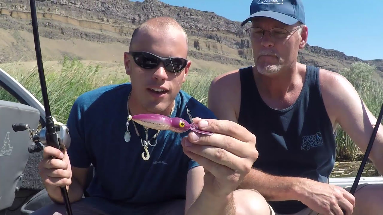 Bass Fishing with Antique Lures - Swan Falls, Idaho