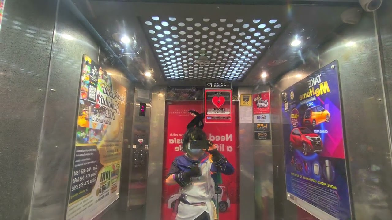 Shinyou elevator @ Kompleks Bukit Jambul, Penang (2023 retake)