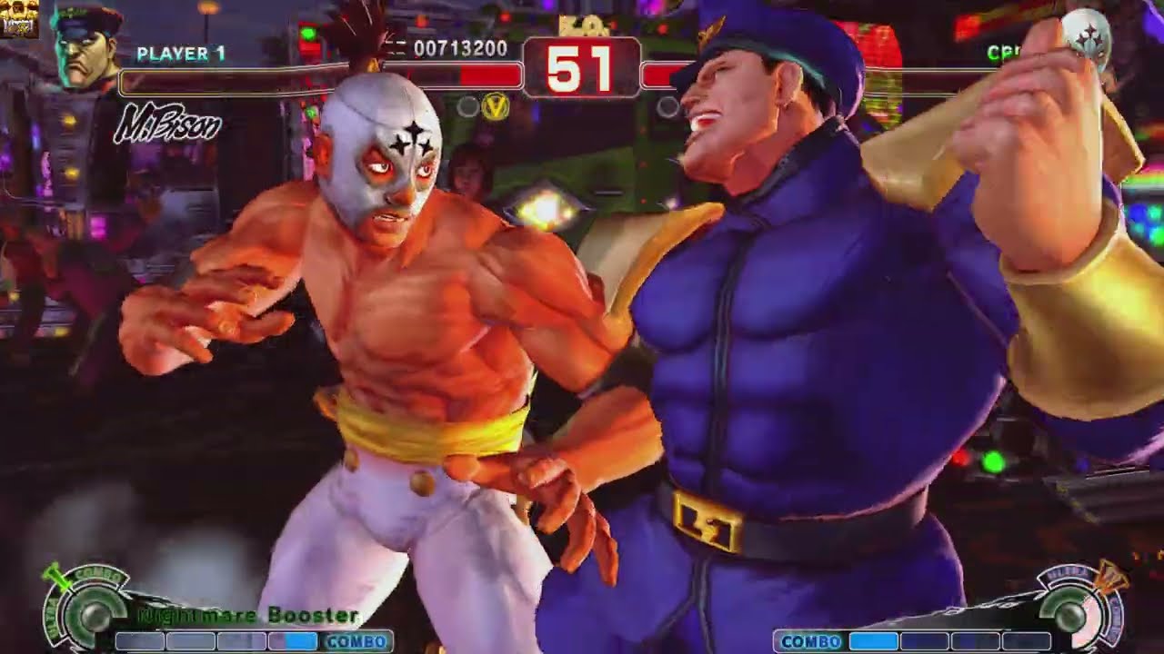 M.Bison Arcade Story U STREET FIGHTER IV PS5 4K