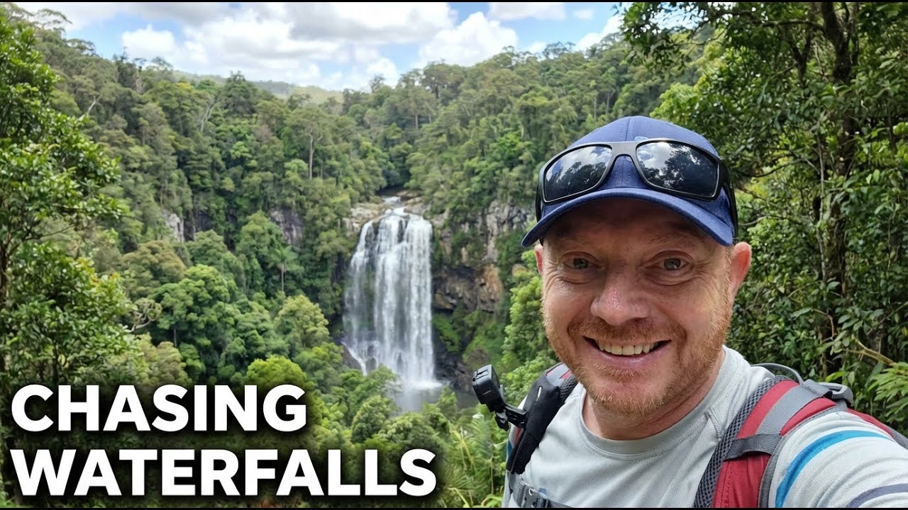 Chasing waterfalls…..WARRIE CIRCUIT, Springbrook National Park #outdoors #travel #hikingadventures 