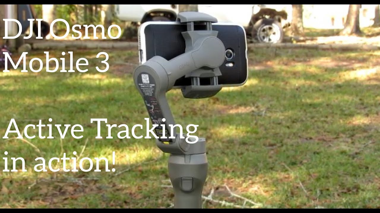 DJI Osmo Mobile 3 Active Tracking in action TEST