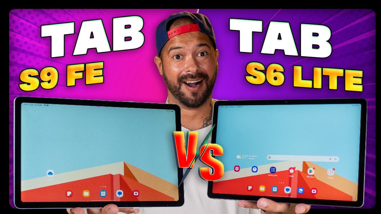 GALAXY TAB S6 LITE vs GALAXY TAB S9 FE qual COMPRAR AGORA? 🤔