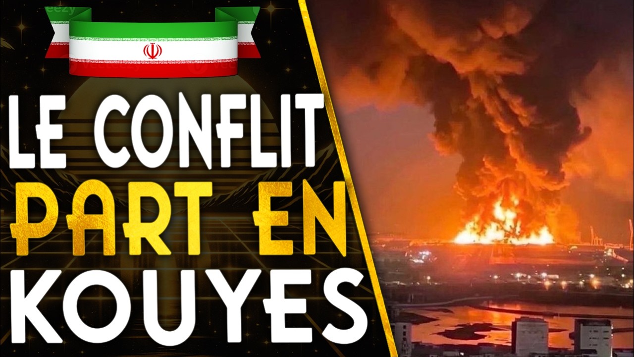 🇮🇷IRAN - LE CONFLIT PART EN KOUYE DANS TOUTE LA R&Eacute;GION
