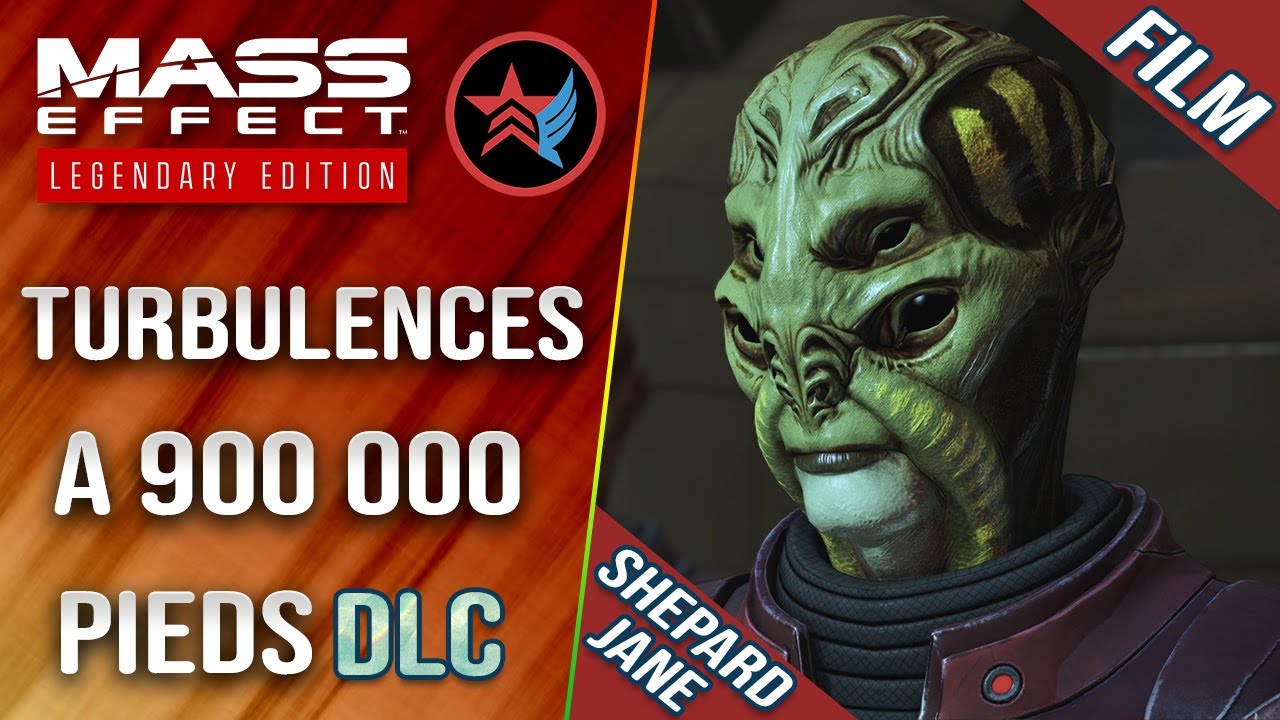 Mass Effect 1 FR L.E, film: dlc Turbulences à 900000 pieds (FemShep pragmatique/renegon, game movie)