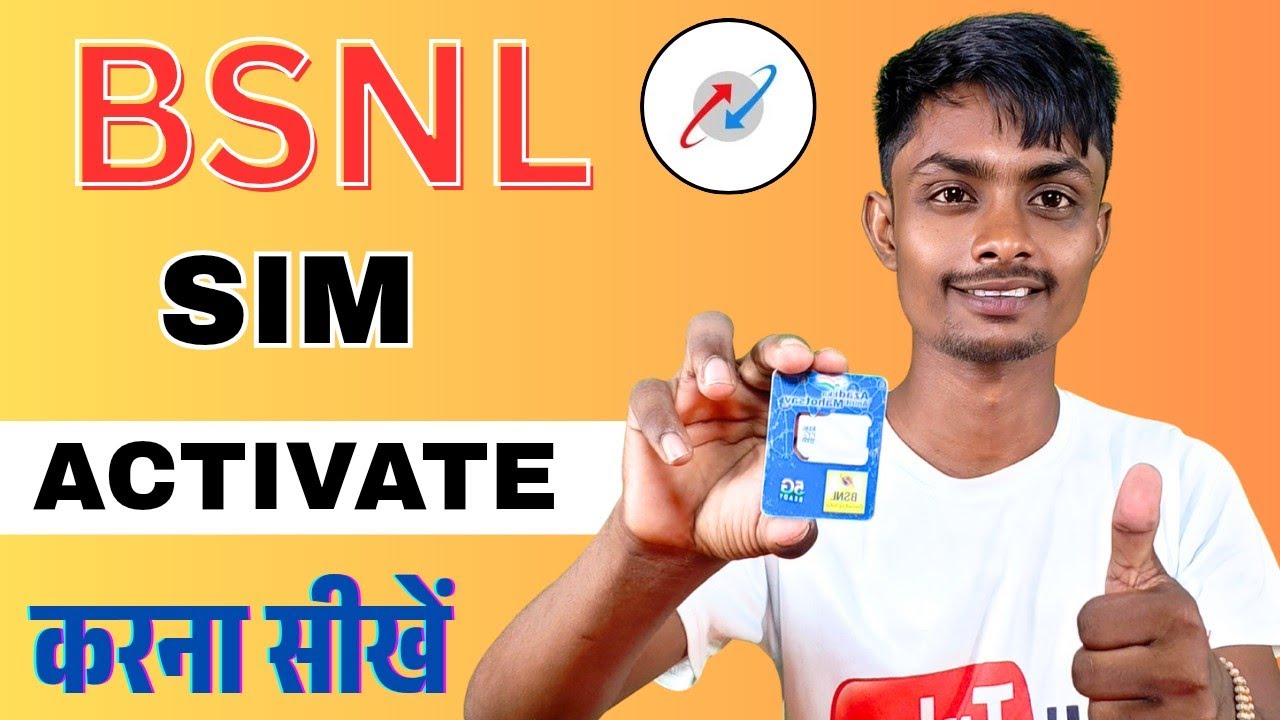 BSNL Sim Activate Kaise Kare | BSNL Sim Chalu Kaise Kare 2025 | New BSNL Sim Activation Full Process