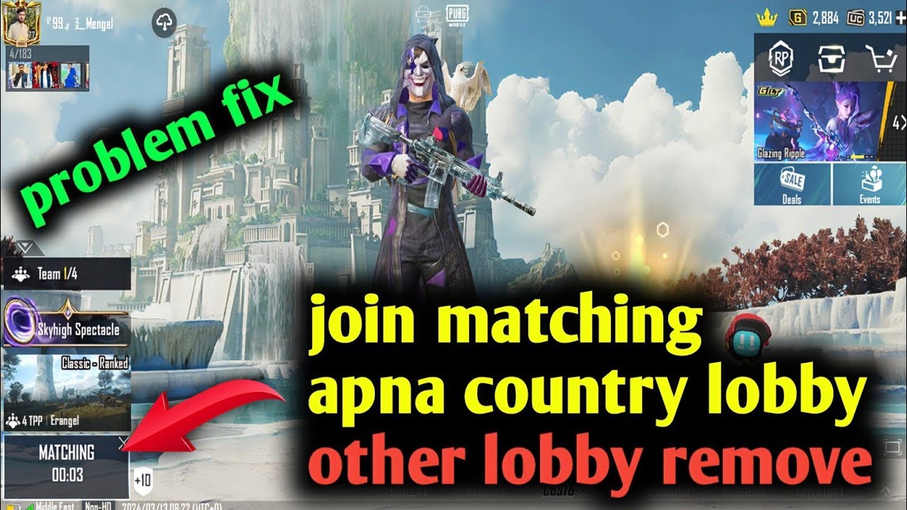How to Set only matching Pakistani Lobby 100% in PUBG Mobile | How to remove Arabic and other Lobby