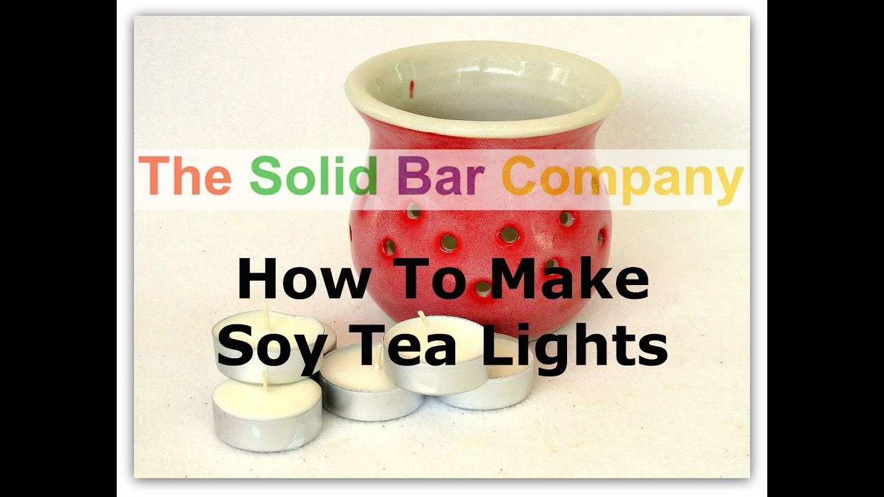 How To Make Your Own Simple Soy Tea Lights