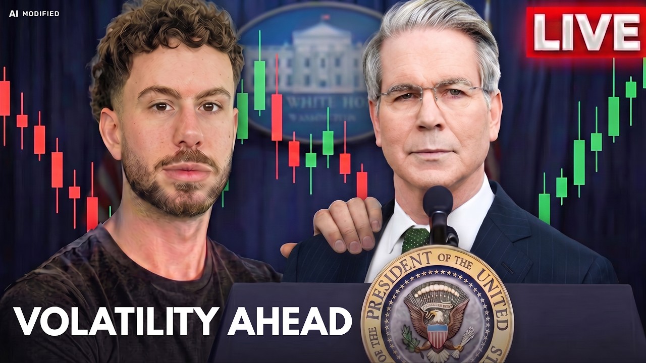 🔴 BITCOIN LIVE TRADING: TREASURY SECRETARY BESSENT PRESS CONFERENCE