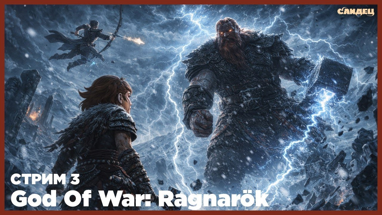 [ВПЕРВЫЕ] God of War: Ragnarök • Стрим 3
