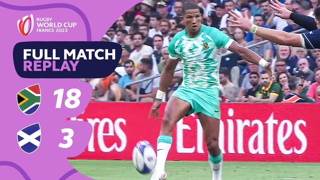 Springboks start strong | South Africa v Scotland | Rugby World Cup 2023 Full Match Replay