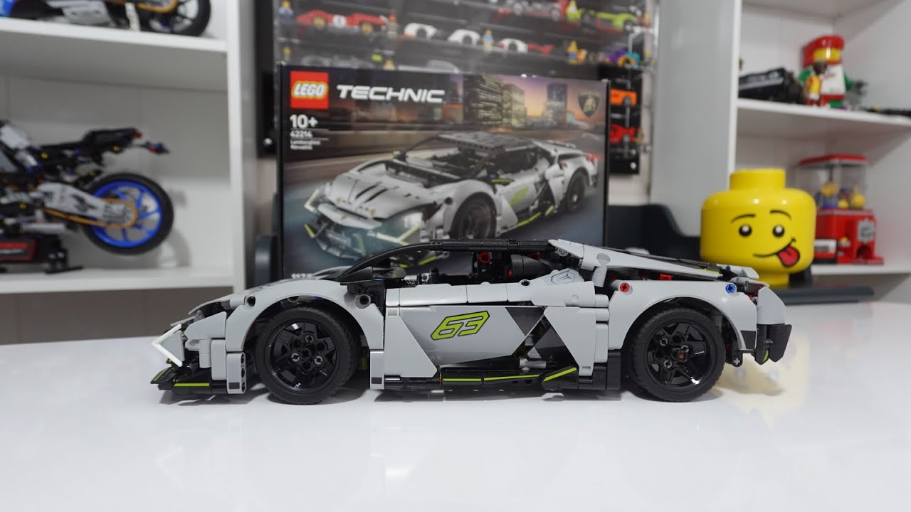 New LEGO Technic 42214 Lamborghini Revuelto | Speed Build Review & Secret Asphalt Code Here!