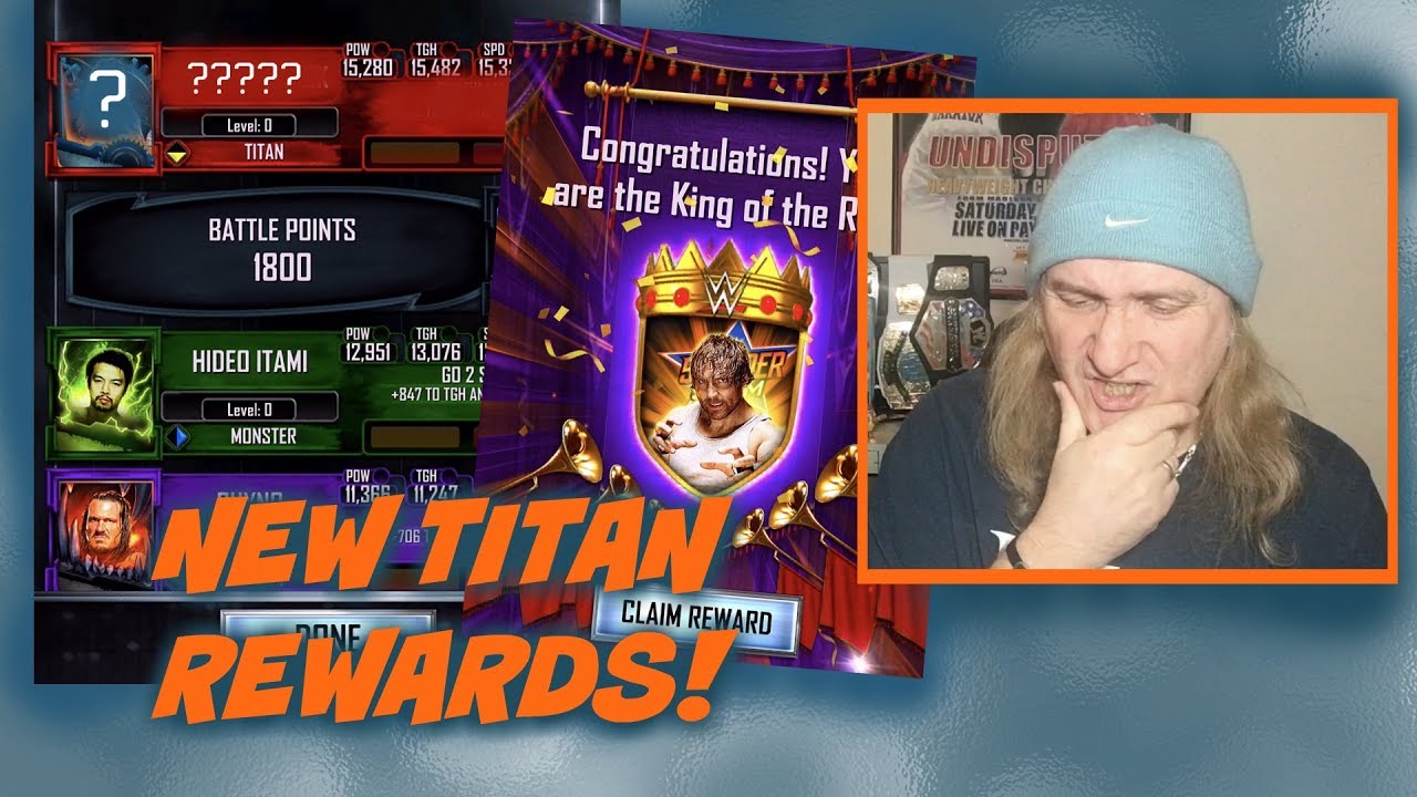 New Titan Rewards! : WWE SuperCard S4 Ep26