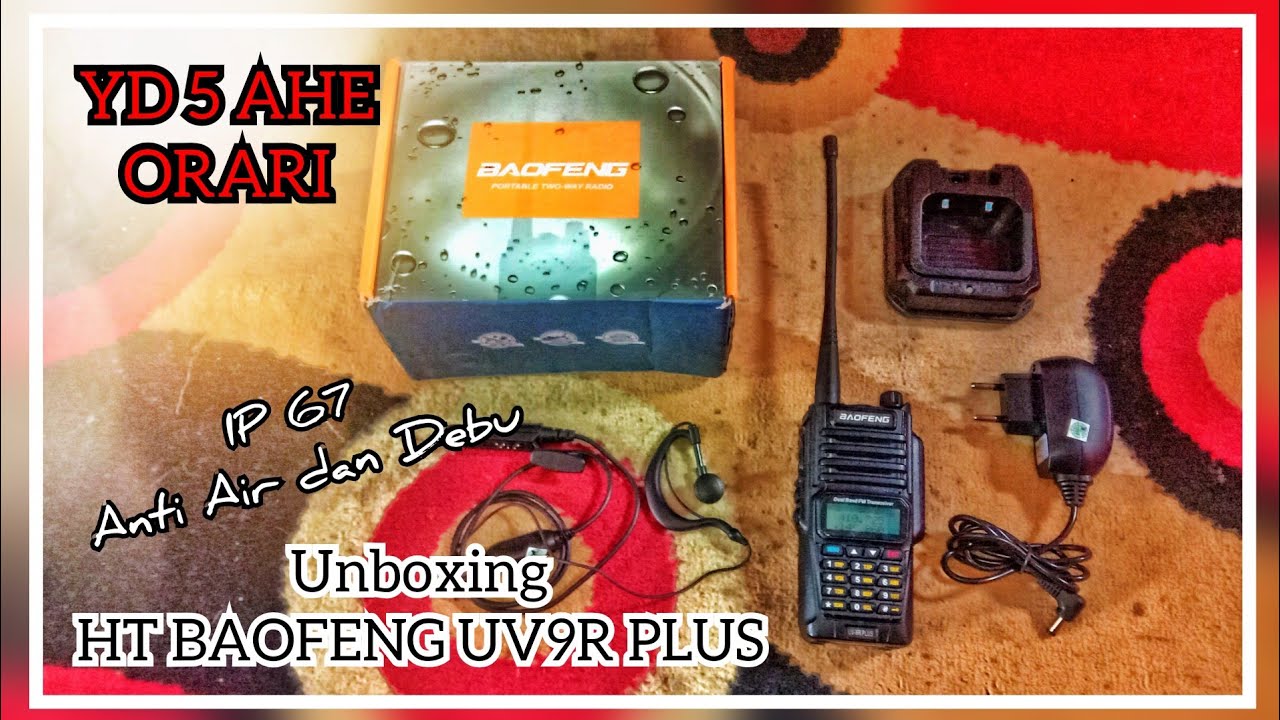 HT Baofeng UV 9 R Plus | unboxing n review | #htantiair #htbaofeng