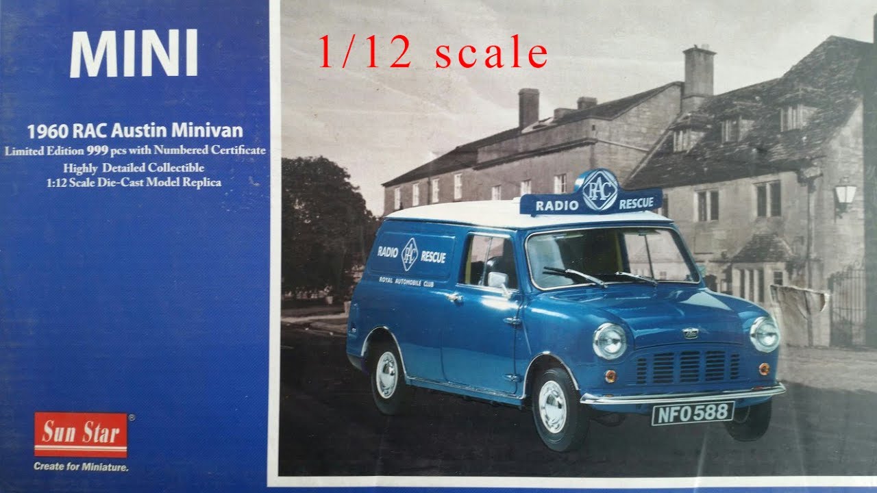 MINI austin minivan 1960 Sun Star 1/12 Обзор невероятной модели с полным функционалом