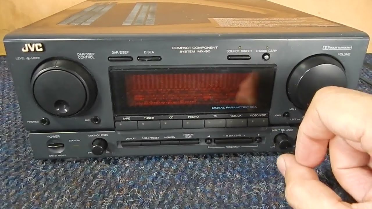 VENDA - SYSTEM JVC MX 90 - TRIO CAIXAS SONY SURROUND CENTRAL -