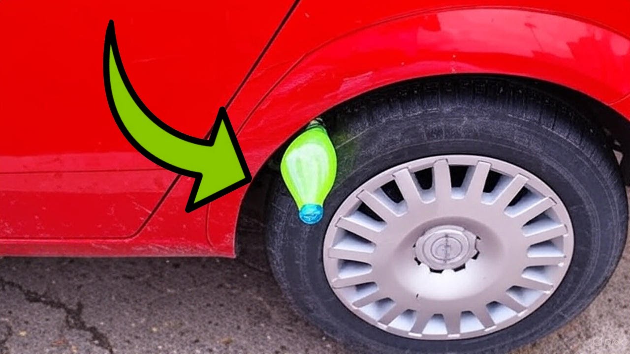 If You See a Bottle on Your Tire, Don't Touch It...Call the Police IMMEDIATELY!