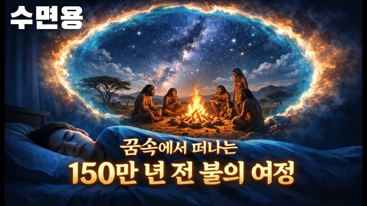 호모 이그니스 | 불과 함께 진화한 인간의 밤 (수면 유도 다큐)