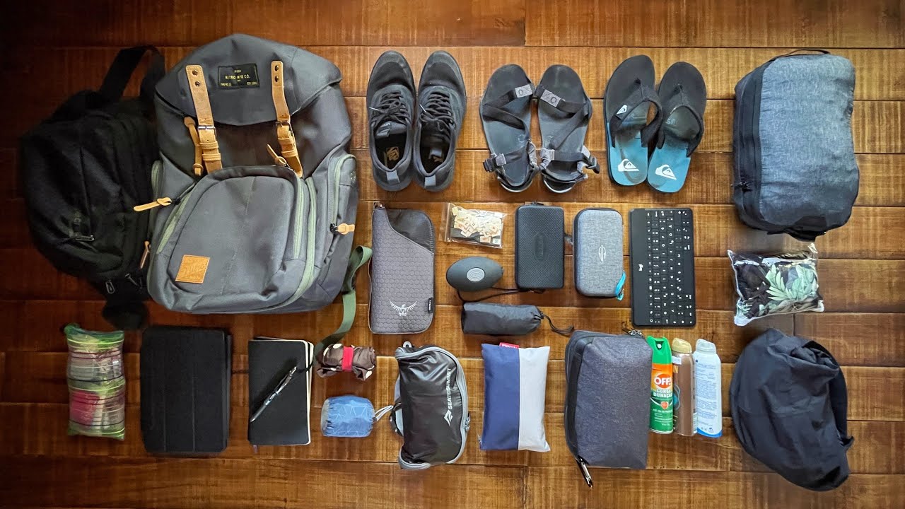 24 Days in a Carry-On Bag - What I Pack as a Digital Nomad - Female Minimalist Travel Brazil Edition