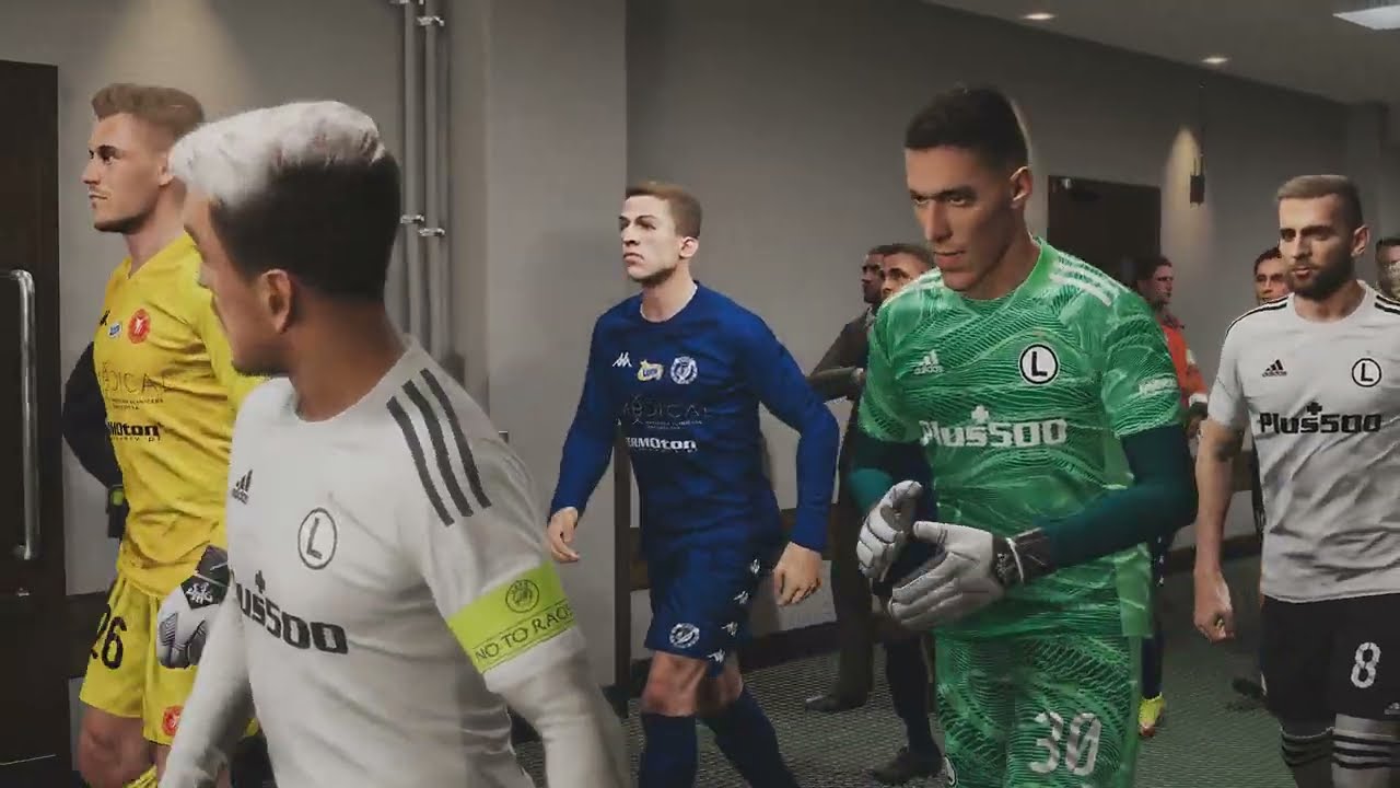 Legia Warszawa - Widzew Łódź intro PES 2021 PL Patch 22/23 Ekstraklasa