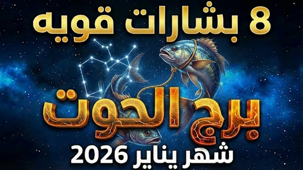 🔥♓ 8 بشارات قوية لبرج الحوت في يناير | خبر سعيد ومال في الطريق!💰تغيّر حياتك للأفضل!