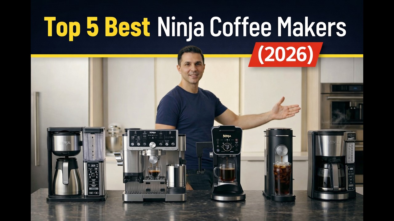Top 5 Best Ninja Coffee Makers (2026) - Don't Buy Until You Watch This!
