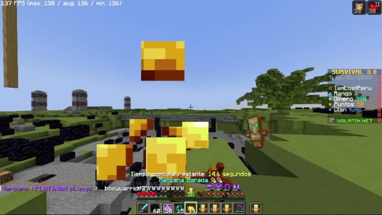 Crystal pvp con hacks, volatik