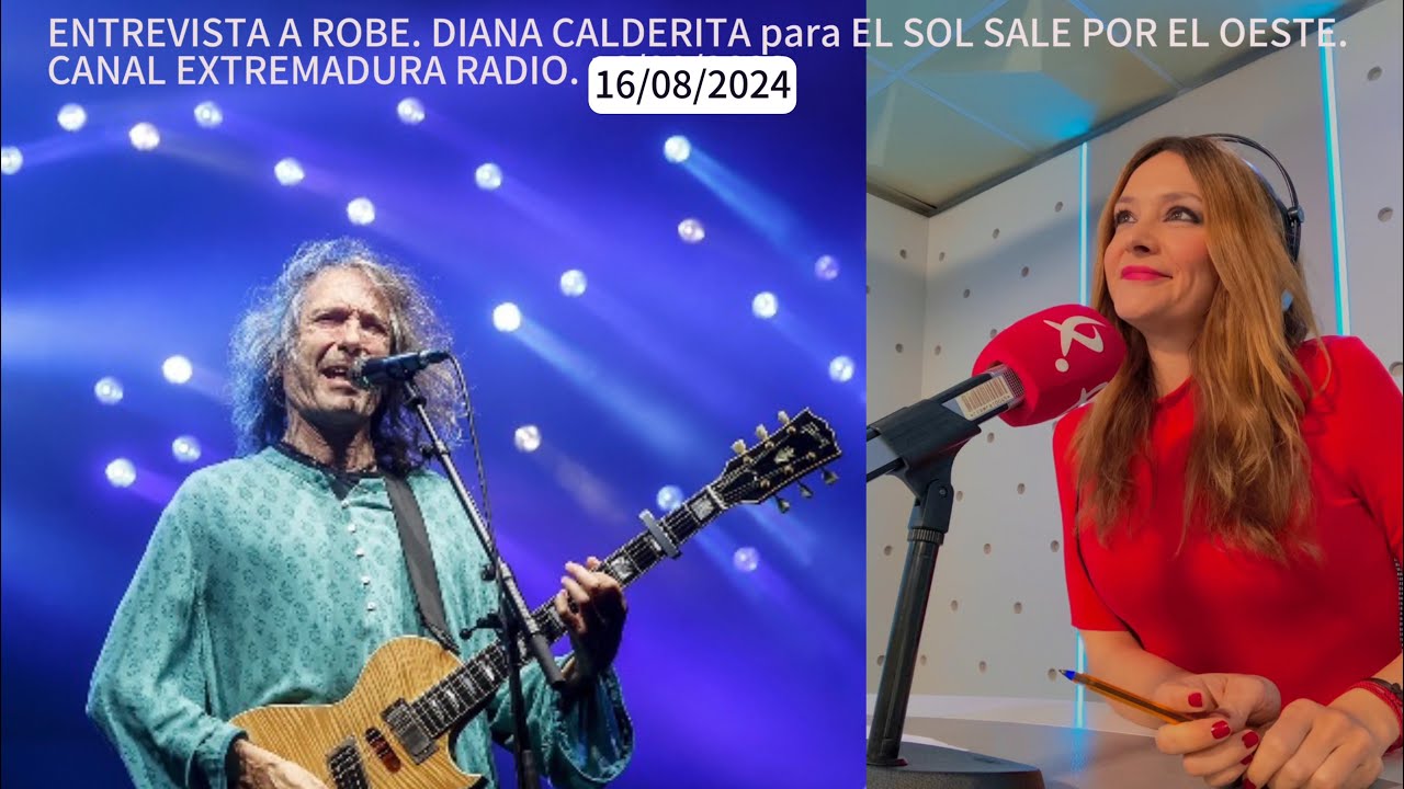 Otra charlita con Robe. Sobre la IA, el amor, la vida, la humanidad… Entrevista a Robe. 16/08/2024