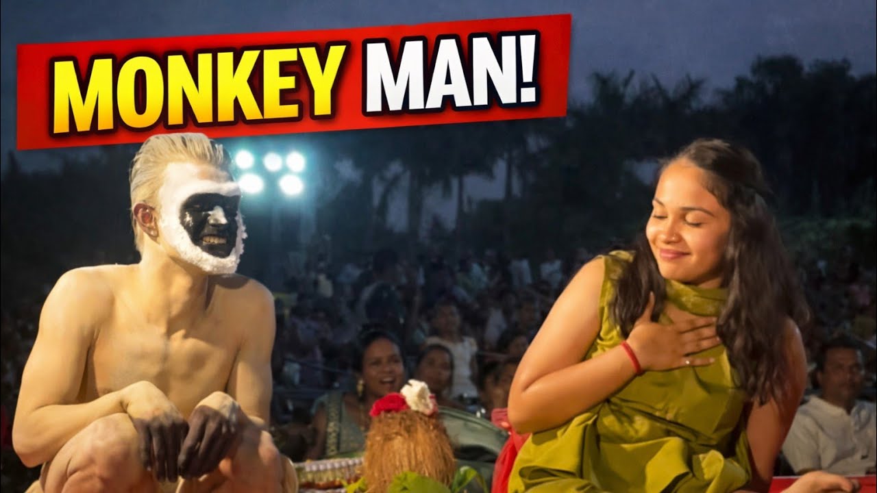 Monkeyman Jacky Wadhvani #comedy #facebook #gujarat #monkeylove #india #instagram 