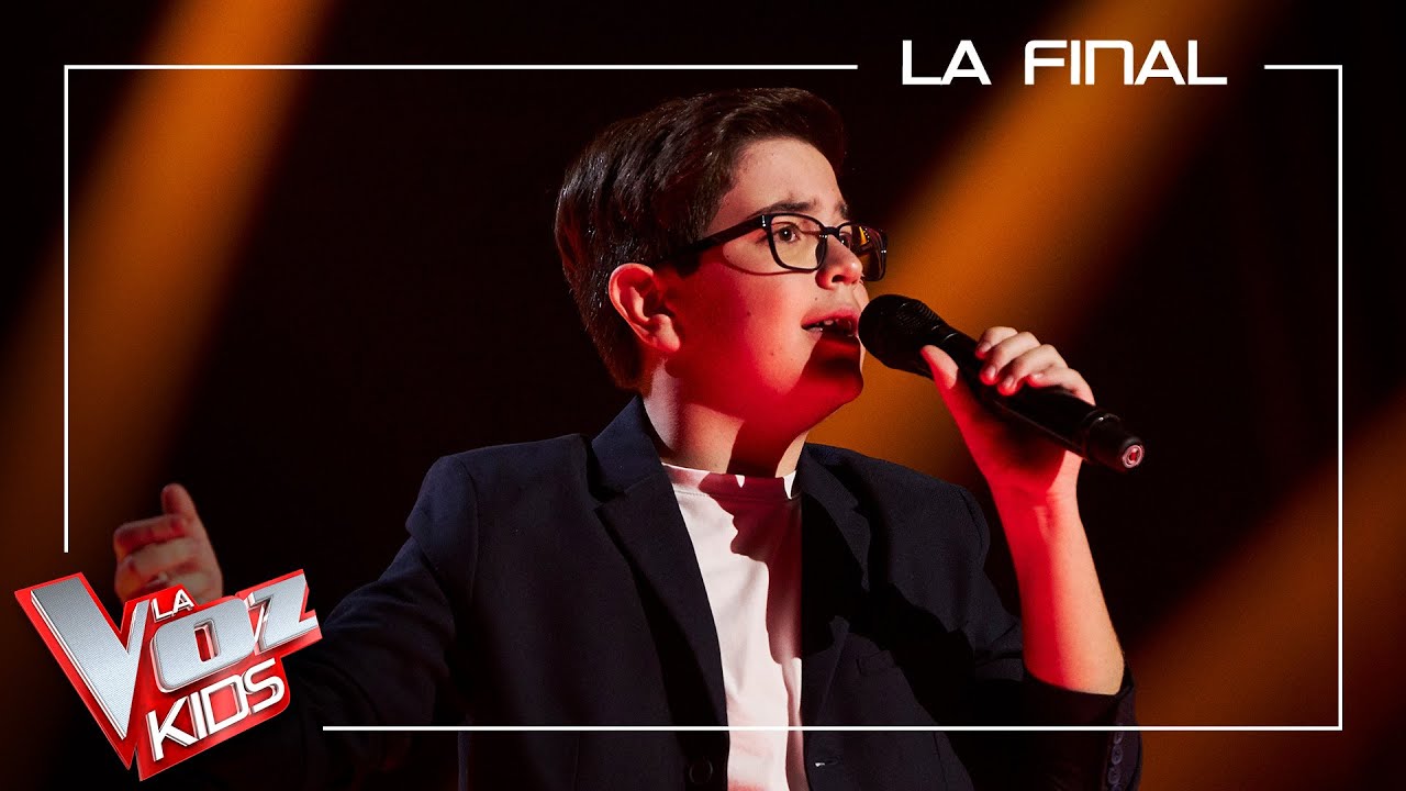 Rubén Franco canta 'Qué no daría yo' | Final | La Voz Kids Antena 3 2023