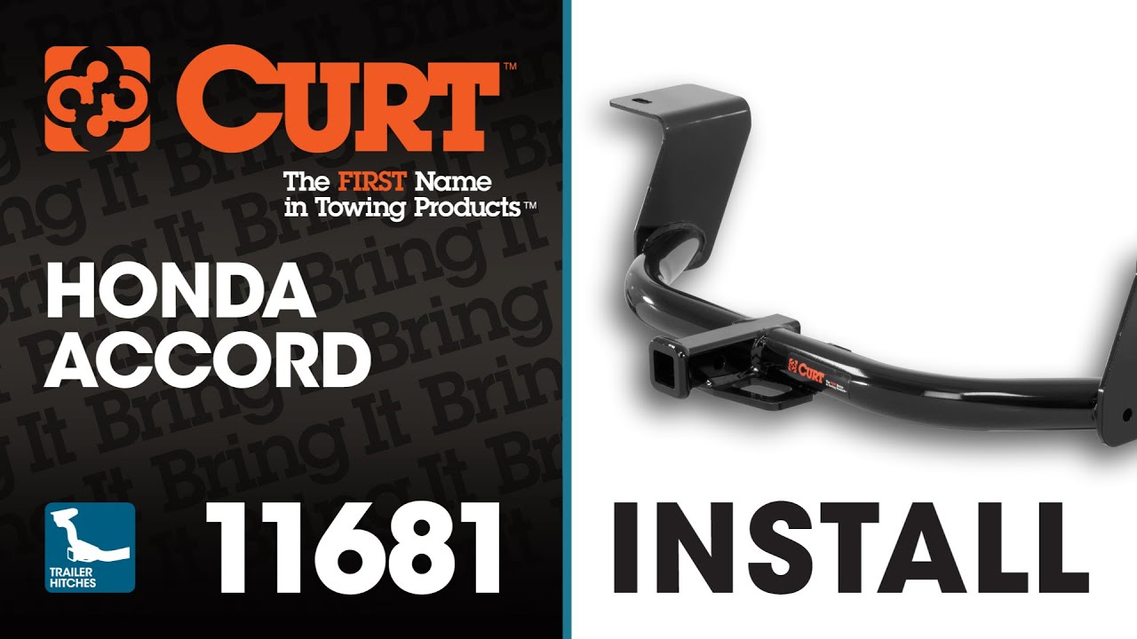 Trailer Hitch Install: CURT 11681 on a Honda Accord
