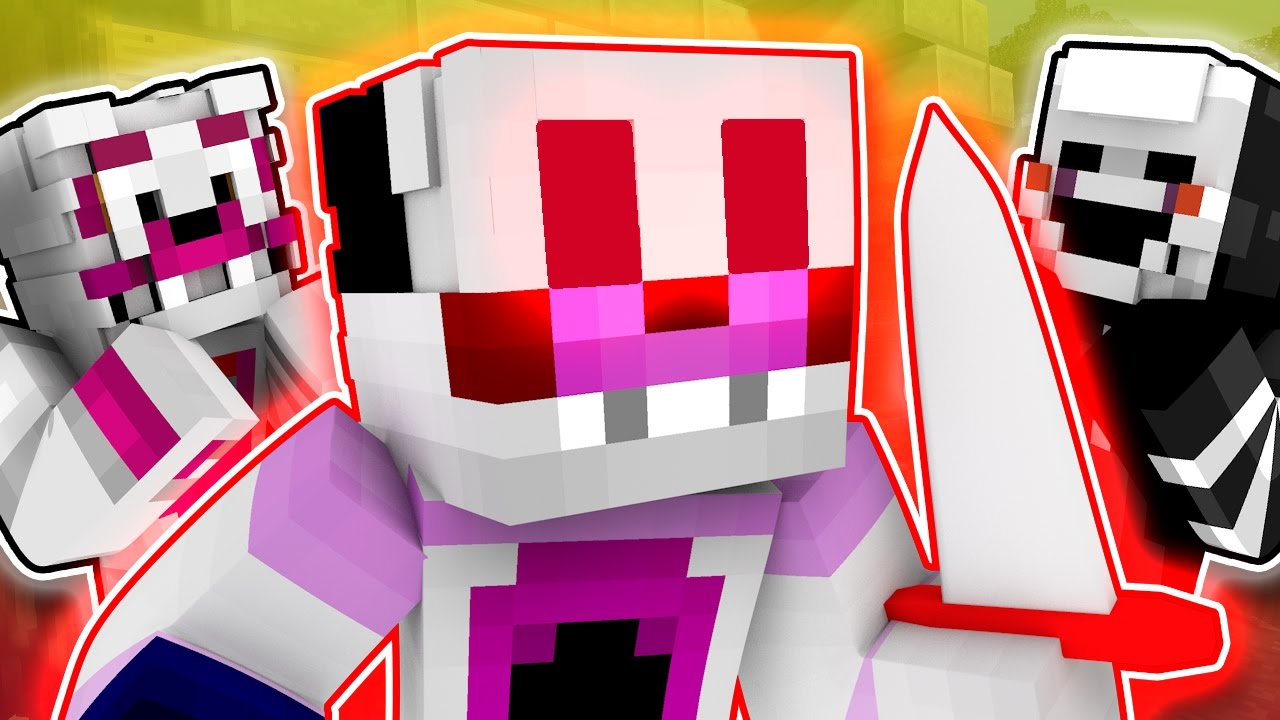 Minecraft Fnaf: Sister Location - Funtime Freddy Goes Crazy (Minecraft Roleplay)