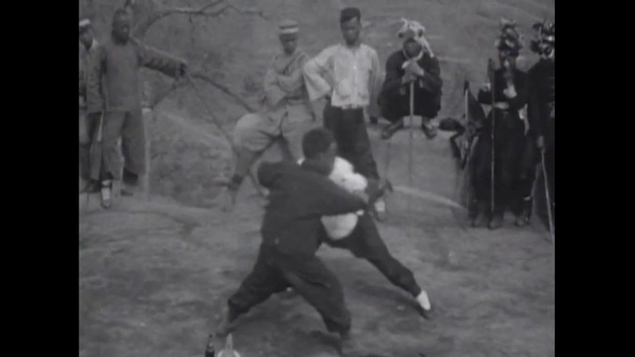 1924-1927 Chinese Weapon Forms (Halberd, Spear, Dao)- Solo & Paired