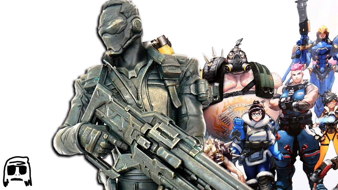 Soldier 76 Statue Review & Overwatch Collectors Edition PS4 Unboxing!!