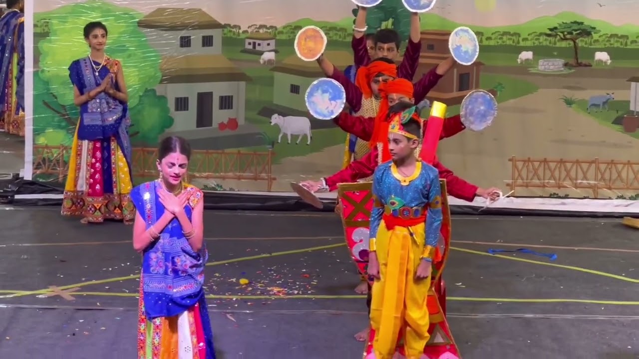 Beautiful Krishna Leela Play | School Students Performance | Motivation for All Students | 