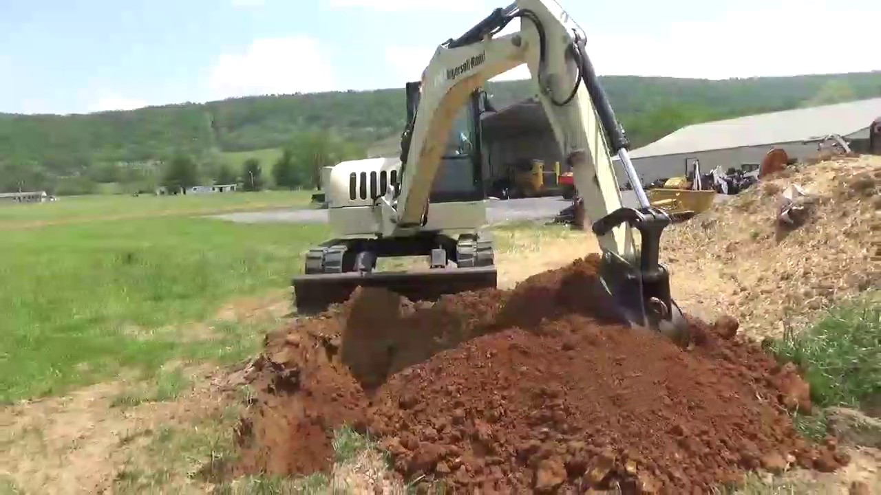 2006 Ingersoll Rand ZX75 Bobcat 442 Rubber Track Excavator Cab Heat Air For Sale Mark Supply Co