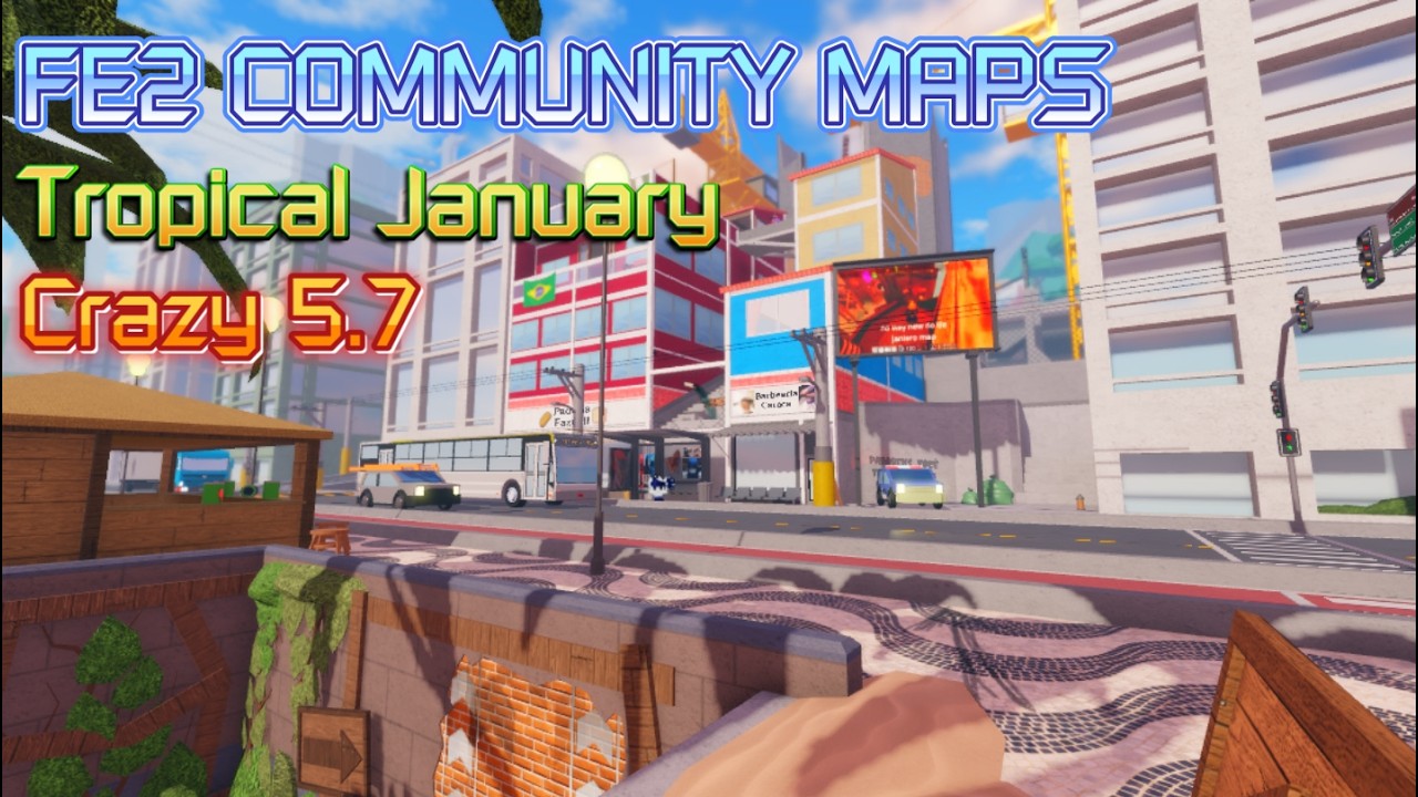 Flood Escape 2 Community Maps - Tropical January Crazy [Crazy 5.7]