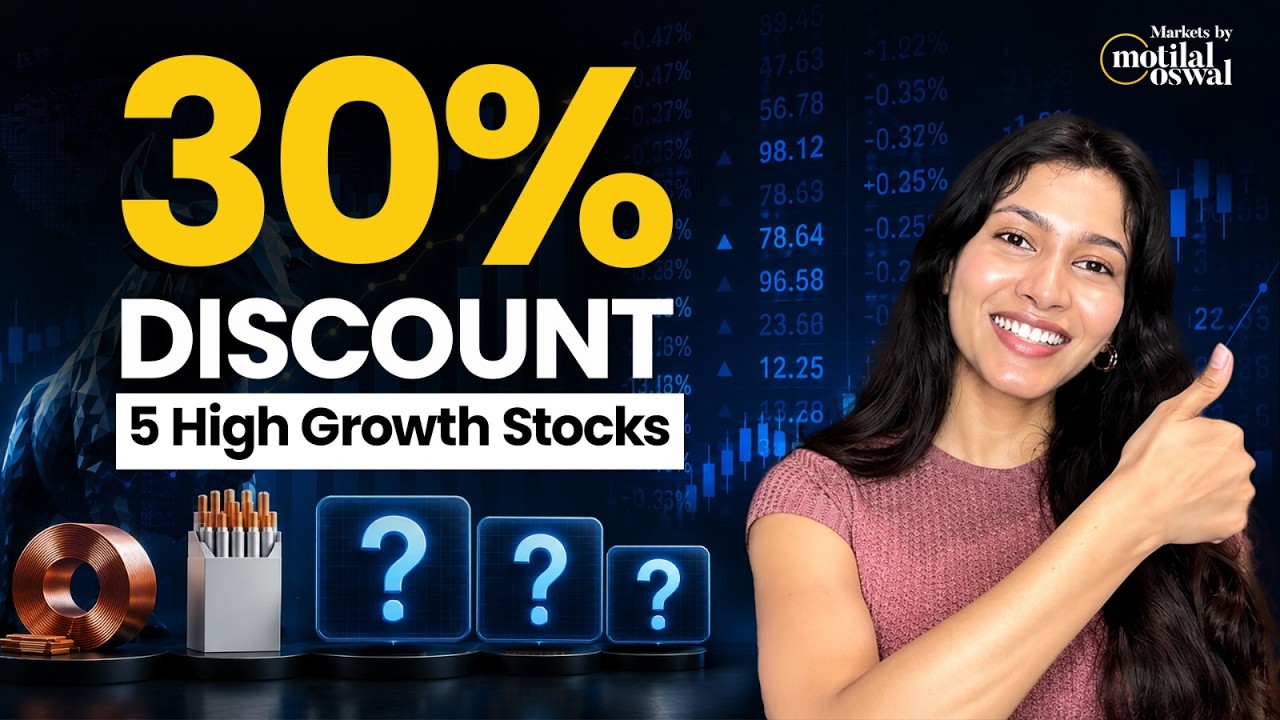 5 High Growth Stocks Down Up To 56% 