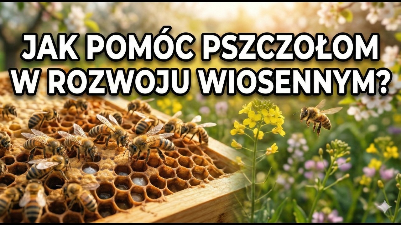 JAK POMÓC PSZCZOŁOM W ROZWOJU WIOSENNYM?