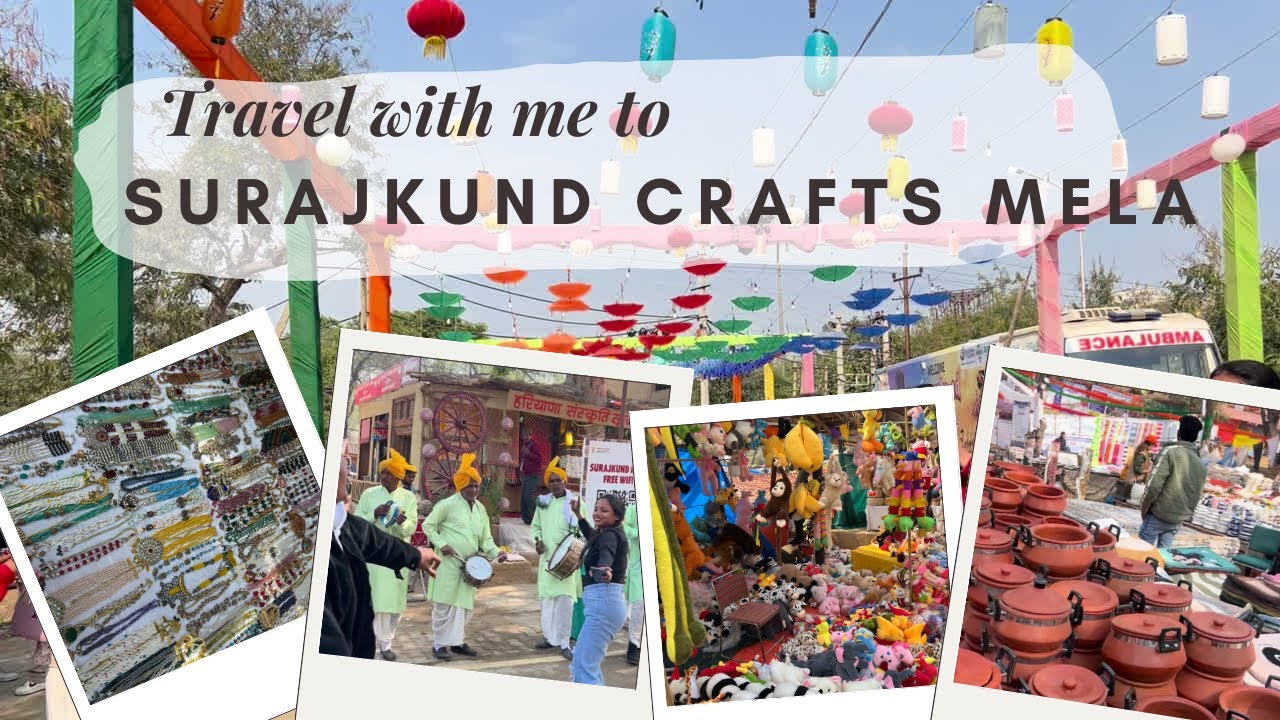 A day in Surajkund Crafts Mela 2026