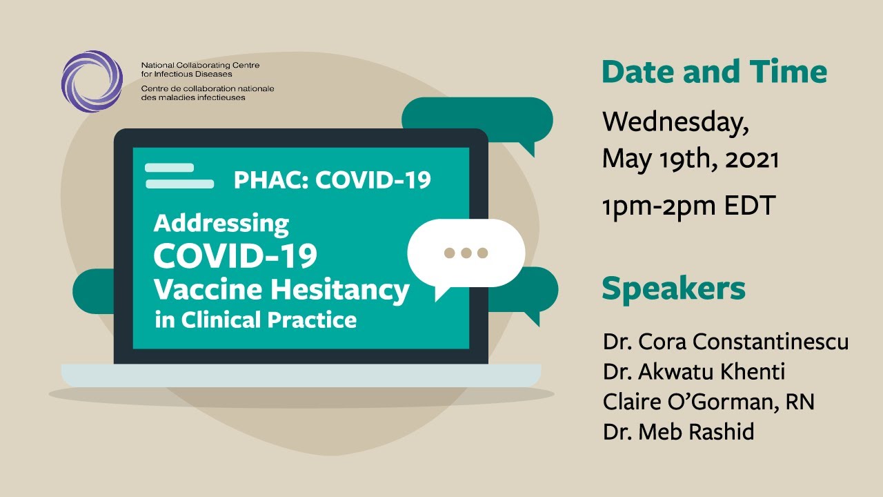 PHAC: Addressing COVID-19 Vaccine Hesitancy in Clinical Practice