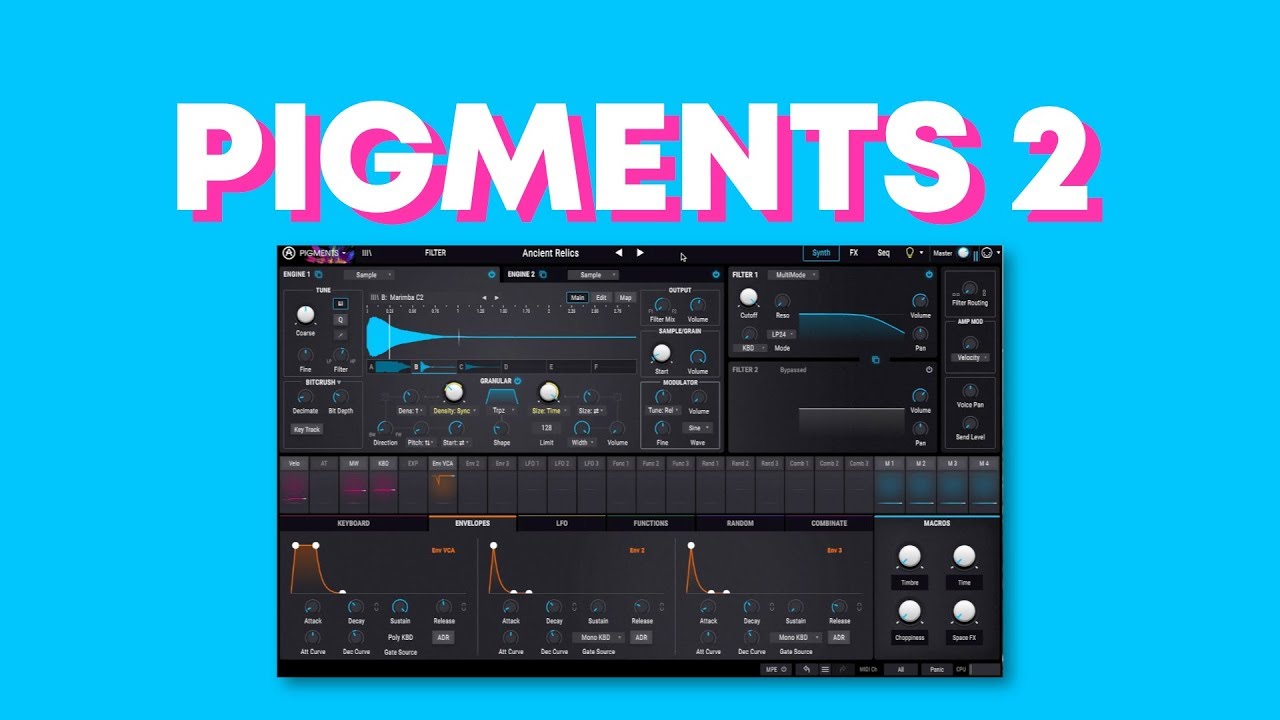 NEW Arturia Pigments 2.0 Presets Demo