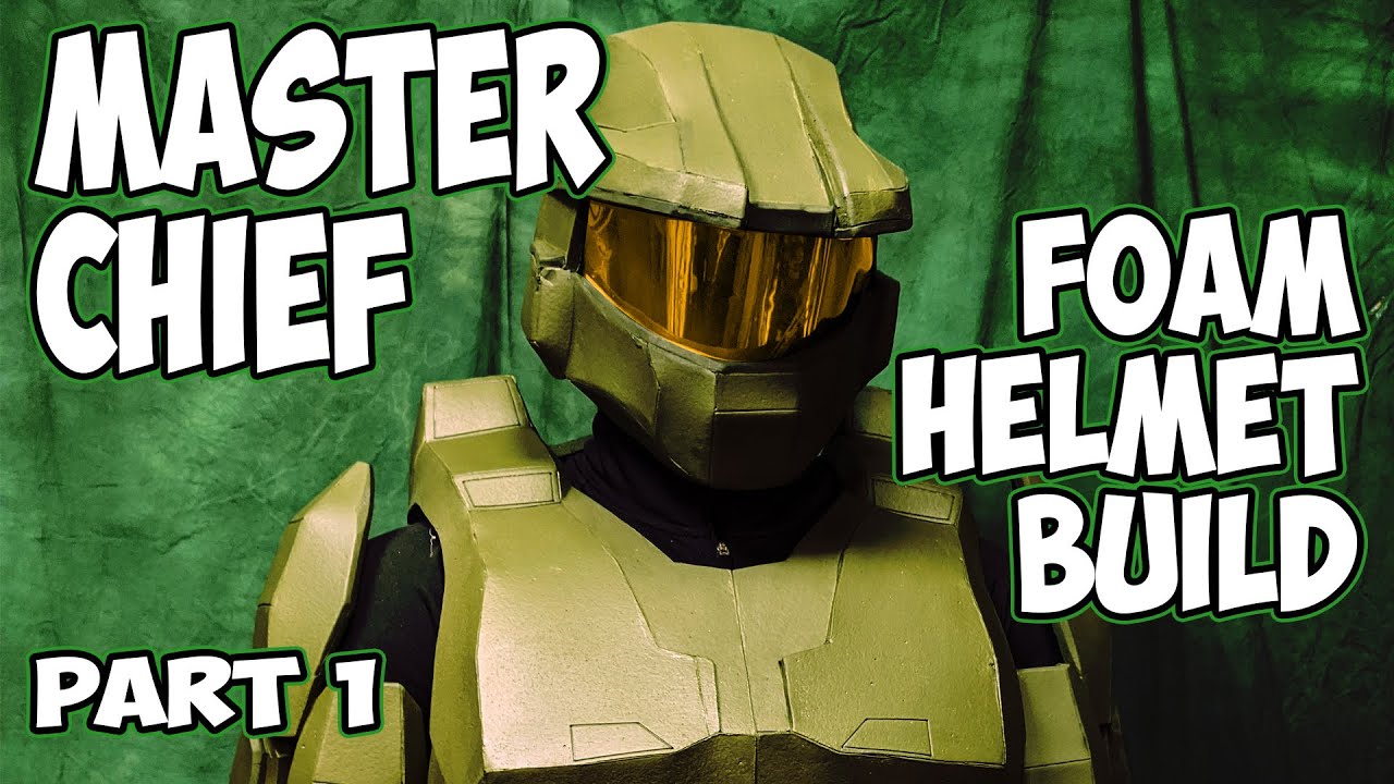 DIY Master Chief foam Armor build DIY Part 1