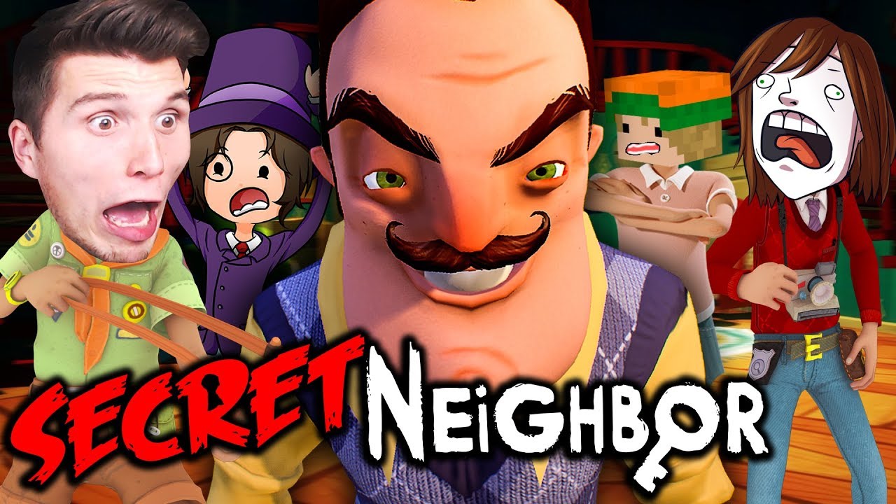 Er VERWANDELT sich in den NACHBAR ✪ Secret Neighbor (Hello Neighbor MULTIPLAYER)
